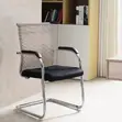 Reception Guest Chair with Armrest - Black - 3