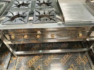 Jiko la Kuchanganya la Burner 4 + Hotplate