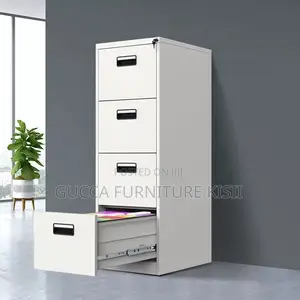 One Key Metallic Filing Cabinet - Brand New