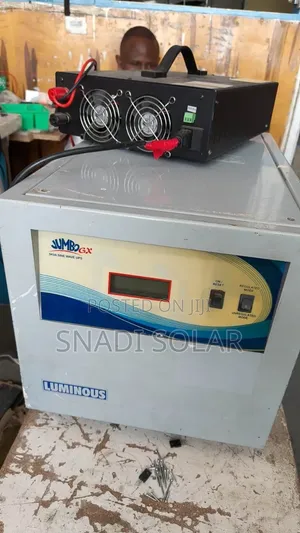 Used Luminous 96V-120V Inverter with Charger