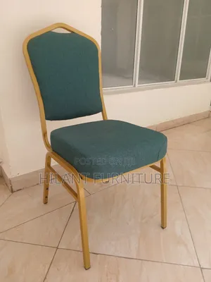 Premium Green Gold Banquet Chair