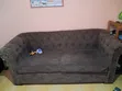 Foreign-Style Tufted Chesterfield 5-Seater Sofa (Dark Brown) - 1