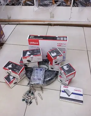 Dahua 8-Channel CCTV System with 8 HD Cameras