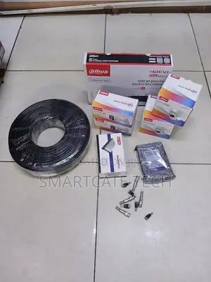 Dahua 4CH Full Color CCTV Camera System na Remote Viewing