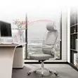 White Ergonomic Office Chair - 3