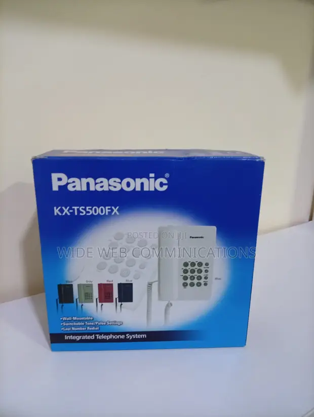 Panasonic KX-TS500 Corded Analog Phone - 1