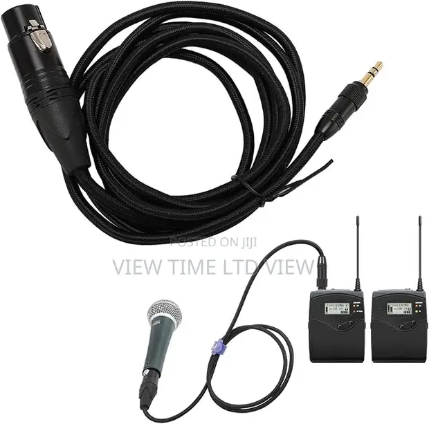 3.5mm TRS to XLR Female Microphone Cable - 1