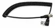 SDI Right-Angle Coiled Cable - 90° BNC Male to Male - 2