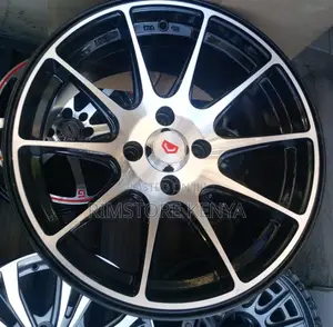 15" Black Silver Rims - Axio, Probox, Demio, Nissan Note (Full Set)