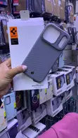 Spigen Carbon Fiber Texture Case for iPhone 17 Pro - 2