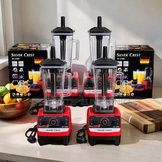 Silver Crest 2-in-1 Double Cup Blender & Grinder - 1