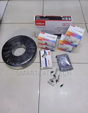 Dahua 4 Channel Full Color CCTV Kit - Night Day Surveillance