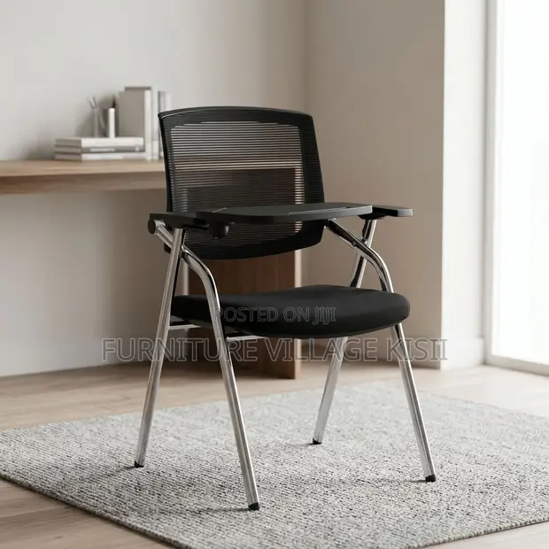 Foldable Chair with Writing Pad - 1