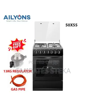 Ailyons 50x55cm 3+1 Jiko la Umeme la Kusimama