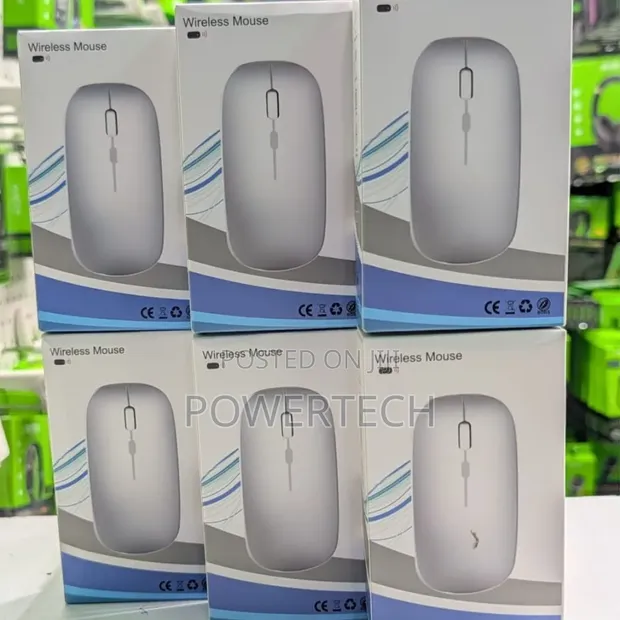 Rechargeable Wireless Mouse (Bluetooth/USB) - 1