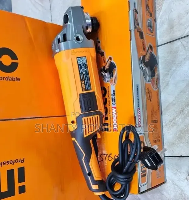Ingco 3000W Industrial Angle Grinder - 1