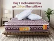 Moko Mattress 3.5x6x8 - Mpya Kabisa - 1