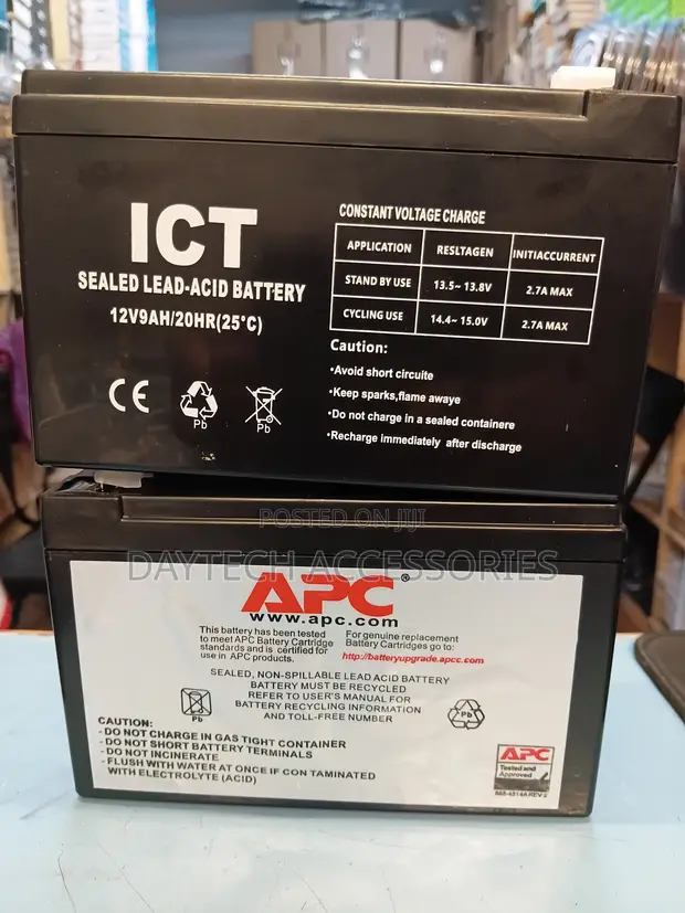 APC UPS Battery Mbadala 12V-9Ah - 1