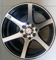 Rims 14" - Nyeusi & Fedha (Axio, Demio, Nissan Note) - 2