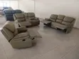 King Size 6-Seater Luxury Recliner Sofa Set - 3+2+1 - 3