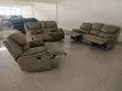 King Size 6-Seater Luxury Recliner Sofa Set - 3+2+1 - 4