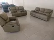 King Size 6-Seater Luxury Recliner Sofa Set - 3+2+1 - 5