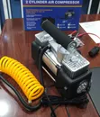Heavy Duty 12V Dual-Cylinder Air Compressor with Carry Bag - 1
