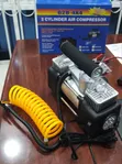 Heavy Duty 12V Dual-Cylinder Air Compressor with Carry Bag - 2