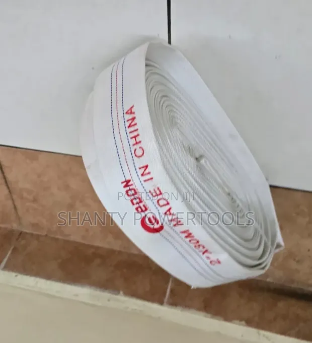 EDON 2" x 30m Canvas Lay-Flat Discharge Hose - 1