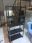 5-Tier Foldable Metallic Storage Rack - 2