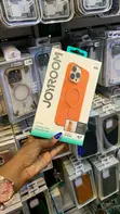 Joyroom Orange Magnetic Case kwa iPhone 15 Pro - 1
