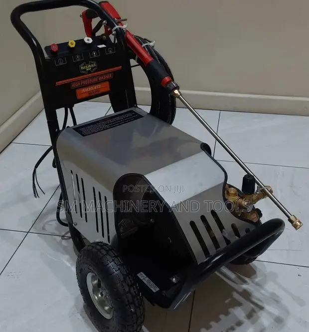 Hisaki Japan Electric Pressure Washer 5HP Three Phase 3600PSI - 1