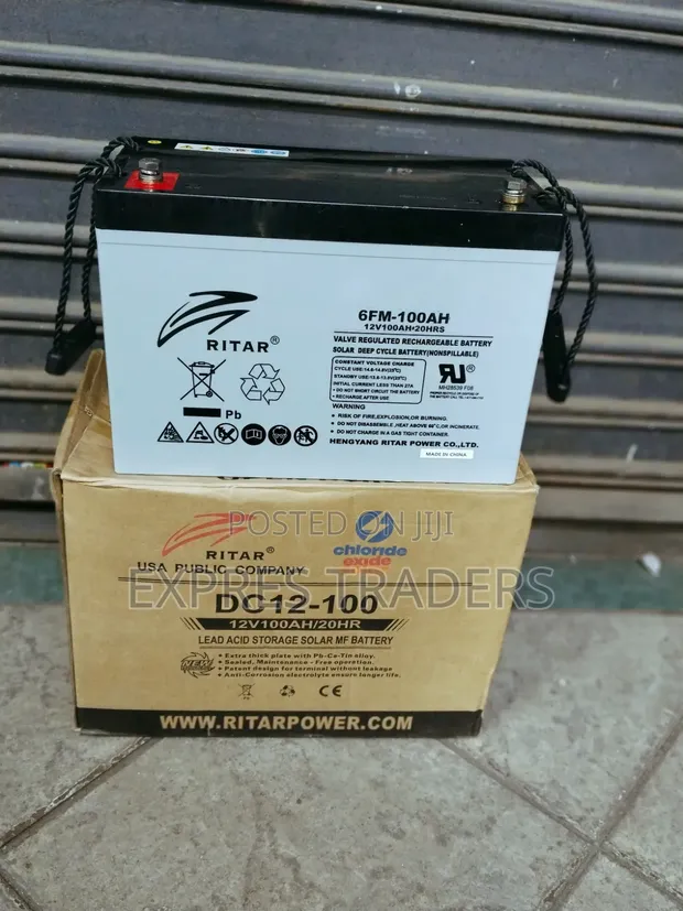 Ritar Battery 100Ah 24V - 1
