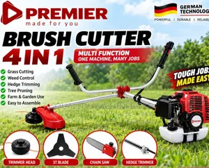 Lightweight 4-Stroke Hedge Trimmer / Brush Cutter