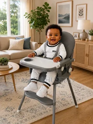 Baby Feeding Chair - Grey