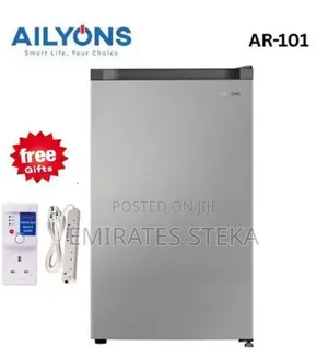 Ailyons 92L Fridge Mlango Mmoja AR-101S - Ndogo na Inahifadhi Umeme