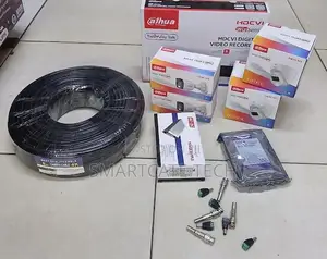 Dahua 4 Channel Full Color CCTV Kit with Remote Access