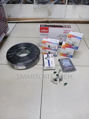 Dahua Full Color CCTV Mfumo wa Kamera 4 na Kutazama kwa Simu