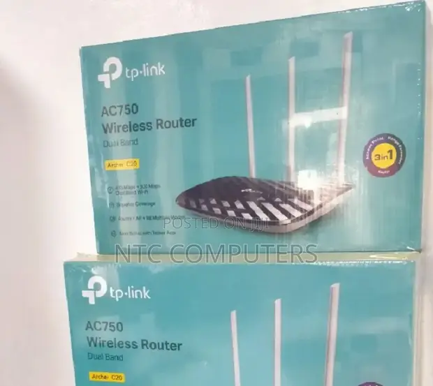 TP-Link AC750 Archer C20 Dual Band Router - 1