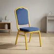 Blue Stackable Conference Chair - 4