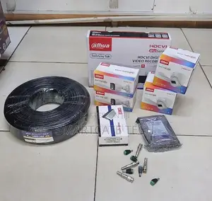 Dahua 4 Channel CCTV Kit with Color Night Vision