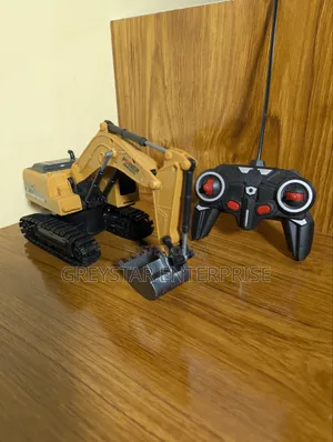 Toy Excavator ya Remote Control - Lori la Gari la Alloy