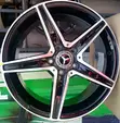 Rim za Mercedes-Benz 17" - Nyeusi Fedha Set Kamili - 1