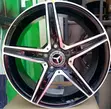 Rim za Mercedes-Benz 17" - Nyeusi Fedha Set Kamili - 2