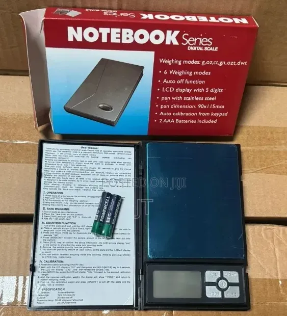 Notebook 500g Digital Scale - 1