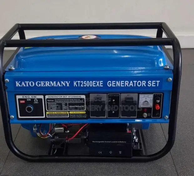 Kato Germany KT2500EXE 2.8kVA Petrol Generator - Key Start - 1