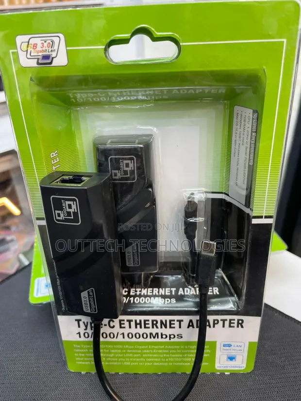 USB-C to Ethernet Adapter - 1