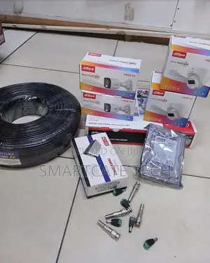 Dahua 4CH Full Color Camera System na Remote ya Simu