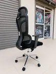 Executive Black Mesh Office Chair - 2