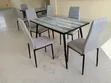 Grey 4-Seater Dining Set - 1